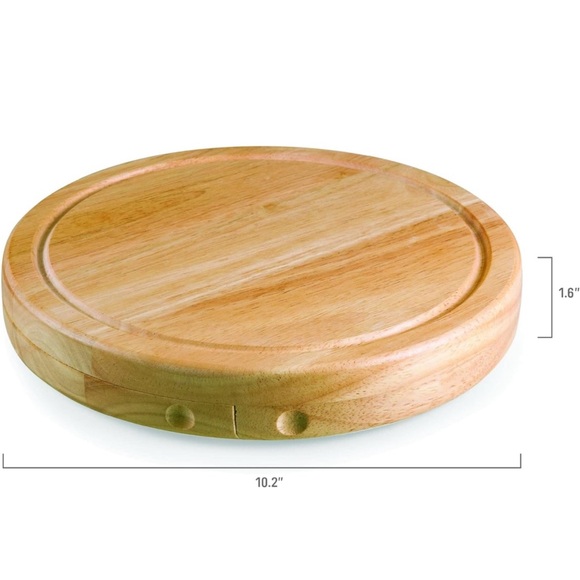 Picnic Time (Parawood) - Circo Cheese Board and Knife Set - 5 piece set - Picture 4 of 5